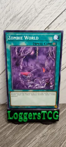 Yu-Gi-Oh! TCG Zombie World / SR07 EN025 1st Edition LP - Image 1