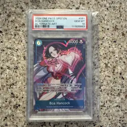 BOA HANCOCK ALT ART OP07-051 - One Piece 500 Years into the Future - PSA 10 - Image 1