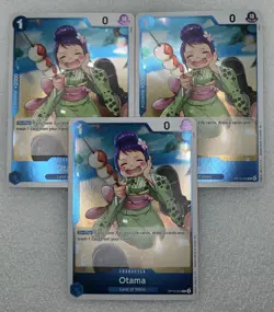 Otama OP13-043 Rare x3 One Piece TCG Carrying on His Will Foil NM Pack Fresh! - Image 1