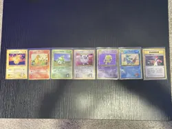 Pokemon Japanese Base Set Of 30 Cards / 3 Holos Included - Image 1