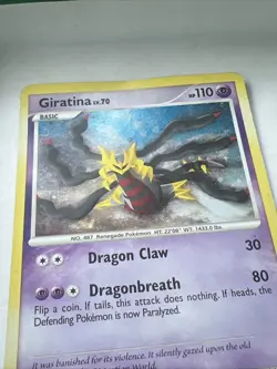 Pokemon TCG Platinum Giratina 28/127 Holo Card - Image 2