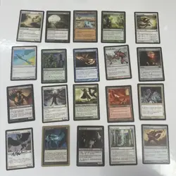 Magic The Gathering 20 Card Lot - Signed, Foil, Rares, Foreign - MTG - Image 1