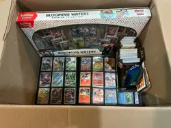 MASSIVE Pokemon Card Collection Lot binder Wotc Vintage SEALED BLOOMING WATERS - Image 1
