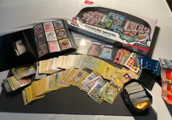 MASSIVE Pokemon Card Collection Lot binder Wotc Vintage SEALED BLOOMING WATERS - Image 2