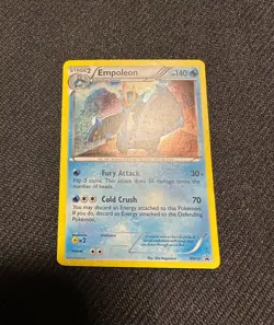 Pokemon EMPOLEON Card BW56 Holo Rare Black Star Promo Unlimited Black & White - Image 1