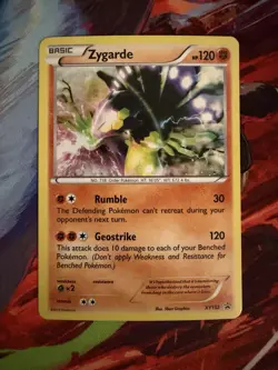 Zygarde XY152 X&Y Black Star Promo Cosmos Holo Pokemon Card - Image 1