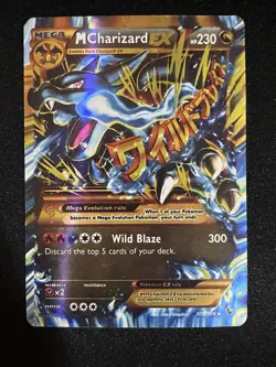 M Charizard EX (X) 108/106 Flashfire Ultra Rare Holo Mega Pokemon Card 230 HP - Image 1
