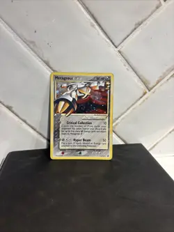 Metagross Gold Star 2005 EX Delta Species 113/113 Holo Pokemon Card Swirl - Image 1