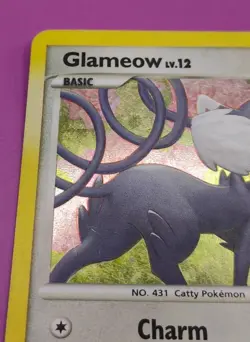 Glameow DP23 Diamond and Pearl Holo Promo Mid-Era Pokemon Card - Image 3