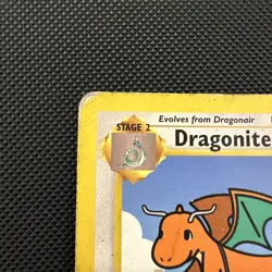 Pokemon Dragonite Black Star Movie Promo Trading Card 05/53 TCG Damaged - Image 4