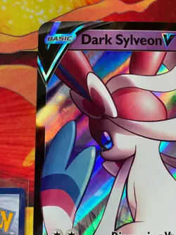 Dark Sylveon V SWSH134 Pokemon Celebrations Promo Jumbo Card - Image 2