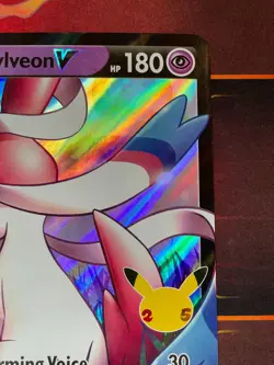 Dark Sylveon V SWSH134 Pokemon Celebrations Promo Jumbo Card - Image 3