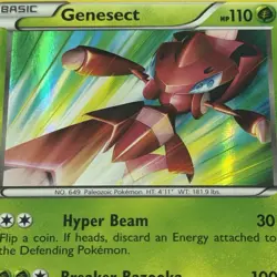 Genesect BW99 Black & White Shiny Black Star Promo Holo 2013 Pokemon TCG Card - Image 3