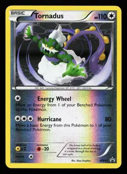 Tornadus BW42 Reverse Holo Black and White Promo Pokemon Card - Image 1