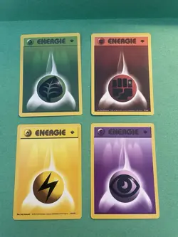 Pokemon TCG Lot of 1st Edition German Energy Cards Near Mint+ Lot of 4 - Image 1