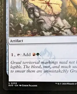 Gruul Signet 0259 RVR Uncommon Ravnica Remastered Magic: The Gathering - Image 4