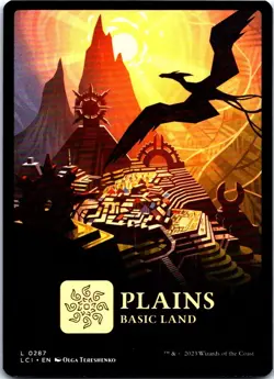 Plains (0287) L The Lost Caverns of Ixalan 287 NM NM-LP - Image 1