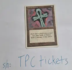 Ankh of Mishra - 4th Edition Core set - MTG - Lightly Played LP - TCG $9.50 - Image 1