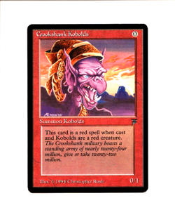 MTG Crookshank Kobolds SP+ Legends Magic the Gathering ~ Free Shipping ~ - Image 1