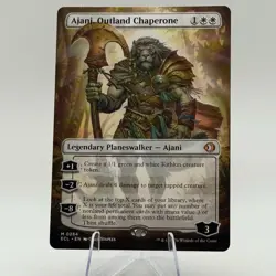 MTG Lorwyn Eclipsed - Ajani, Outland Chaperone (Borderless) - ECL - NM - Image 1