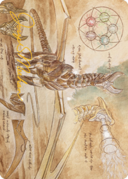 1x Art Series (74/81) Gold Signature - Ramos, Dragon Engine MTG The Brothers' Wa - Image 1