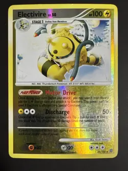Electivire 2007 Secret Wonders 25/132 Reverse Holo Pokemon TCG LP - Image 1