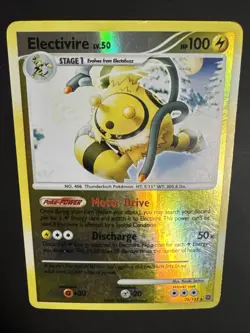 Electivire 2007 Secret Wonders 25/132 Reverse Holo Pokemon TCG LP - Image 3