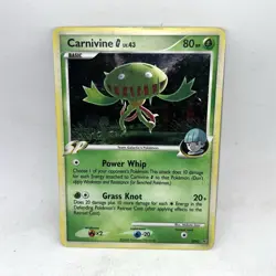 Carnivine G lv 43 DP42 Diamond and Pearl Promo Pokemon TCG HP - Image 1