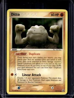 2005 Pokemon EX Delta Species Ditto #62/113 - Image 1