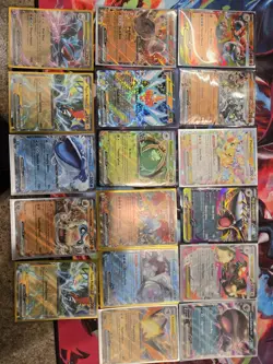 Pokemon TCG Scarlet & Violet Mega Evolutions EX Card Lot - Image 1