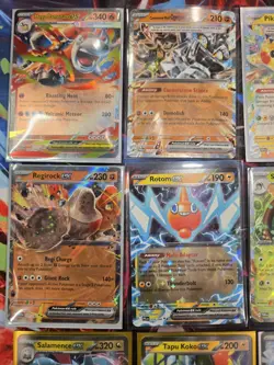 Pokemon TCG Scarlet & Violet Mega Evolutions EX Card Lot - Image 2