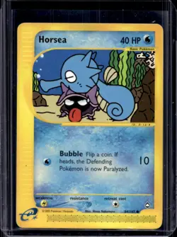 2003 Pokemon Aquapolis Horsea #84/147 - Image 1