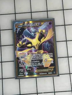 Alakazam EX 125/124 XY Fates Collide 2016 Secret Holo Rare Pokemon - Image 1