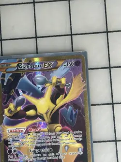 Alakazam EX 125/124 XY Fates Collide 2016 Secret Holo Rare Pokemon - Image 3