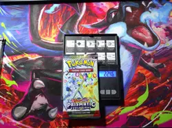 VERY HEAVY! GOD PACKUUU 22.46g Prismatic Evolutions Pokemon TCG Booster (SEALED) - Image 1