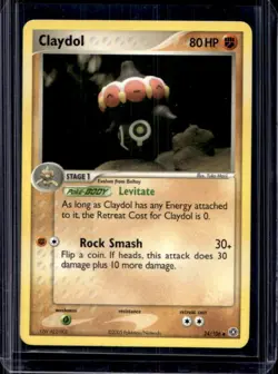 2005 Pokemon EX Emerald Claydol #24/106 - Image 1