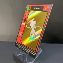 2025 POKEMON POKEDEX Kanto #151 MEW Peru Edition Gold Holo - Image 4