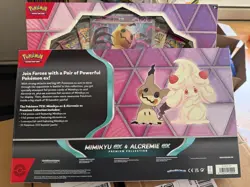 Pokemon TCG: Mimikyu ex & Alcremie ex Premium Collection Box Lot of 2 - Image 2
