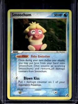 2005 Pokemon EX Unseen Forces Smoochum #31/115 - Image 1