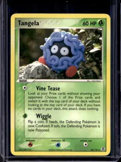 2004 Pokemon EX FireRed & LeafGreen Tangela #30/112 - Image 1