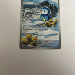 2025 Pokemon Phantasmal Flames Piplup Illustration Rare 098/094 English (C) - Image 3