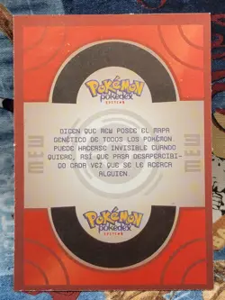Pokemon Pokedex Peru Mew Foil Circles #151 o;L - Image 2