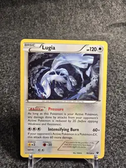Pokemon TCG Lugia XY Fates Collide 78/124 Lightly Played Non Holo - Image 1