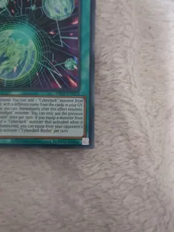 SDCS-EN023 Cyberdark Realm Ultra Rare 1st Edition YuGiOh Card - Image 5