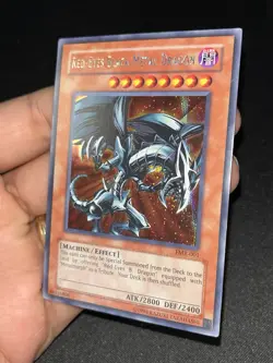 Yugioh - Red-Eyes Black Metal Dragon FMR-001 Forbidden Memories Secret Rare LP - Image 4