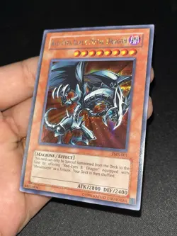 Yugioh - Red-Eyes Black Metal Dragon FMR-001 Forbidden Memories Secret Rare LP - Image 5