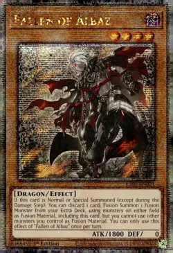 Yu-Gi-Oh TCG Fallen of Albaz 1st Edition Quarter Century RA01-EN021 - Image 1