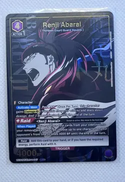 Union Arena: Bleach - Renji Abarai (SR*) - UE01BT/BLC-1-047 - Image 1
