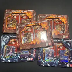 One Piece Card Game: Illustration Box - Vol.5 and Vol.6 - IN HAND (LOT Of 5) - Image 1