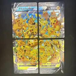 Pikachu V-Union [Set of 4] SWSH: Sword & Shield Promo Cards Holo - Image 1